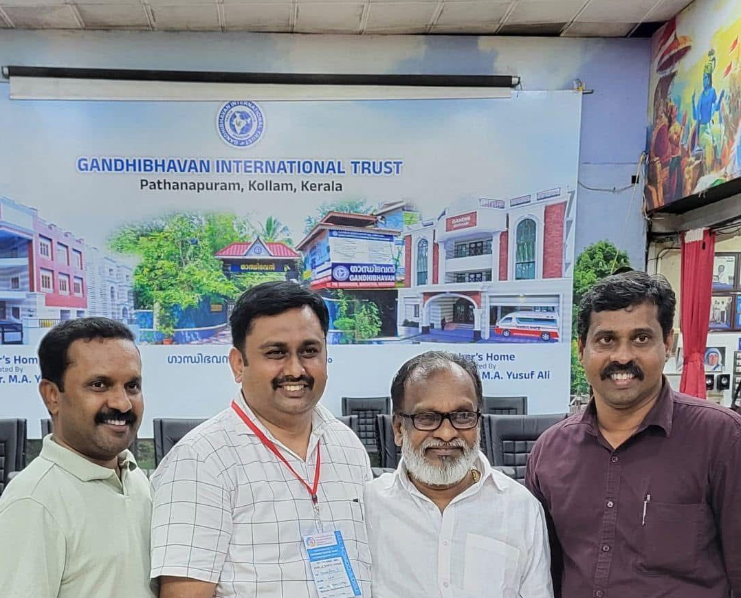 Visit to Gandhi Bhavan